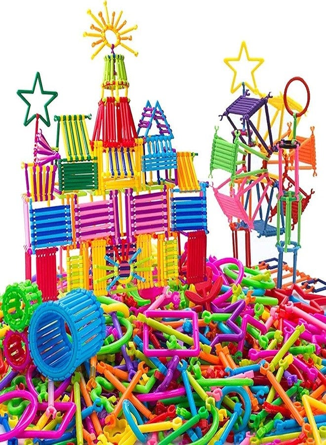 PULSBERY Unbreakable Creative Smart Stick Building Blocks for/Stick Building Block Game for | Puzzle Game for for Ages 3 4 5 6 7+ Year Old Boys Girls-Multicolor - Image 1
